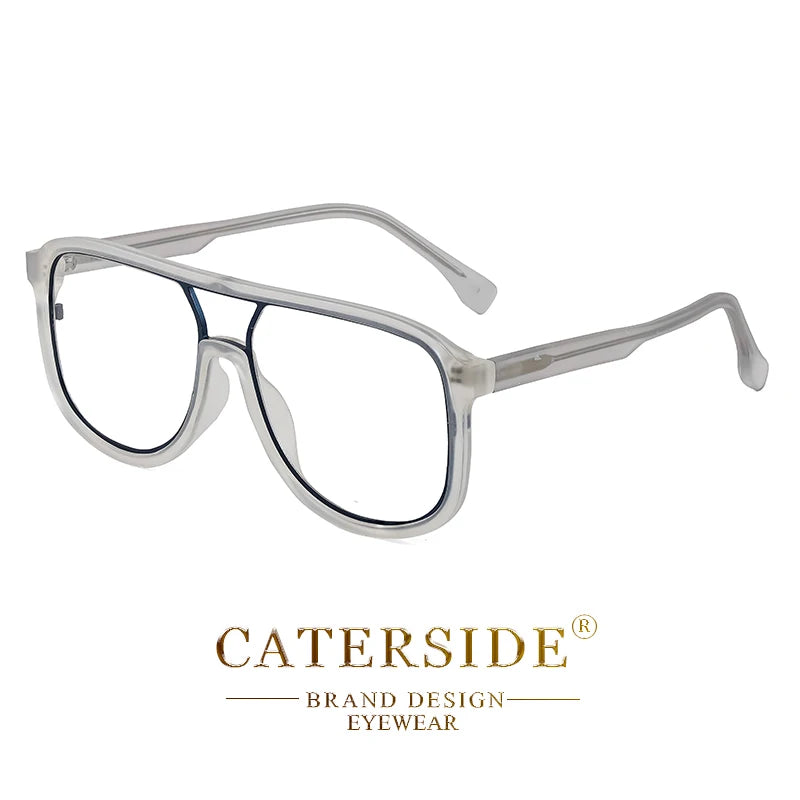 CATERSIDE Okulary Blokujące Niebieskie Światło Retro