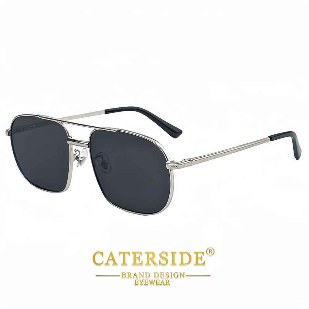 CATERSIDE Okulary Wielokątne Gradientowe do Jazdy UV400