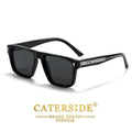 CATERSIDE Okulary Kwadratowe Gradientowe Biznesowe UV400