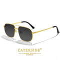 CATERSIDE Okulary Wielokątne Gradientowe do Jazdy UV400
