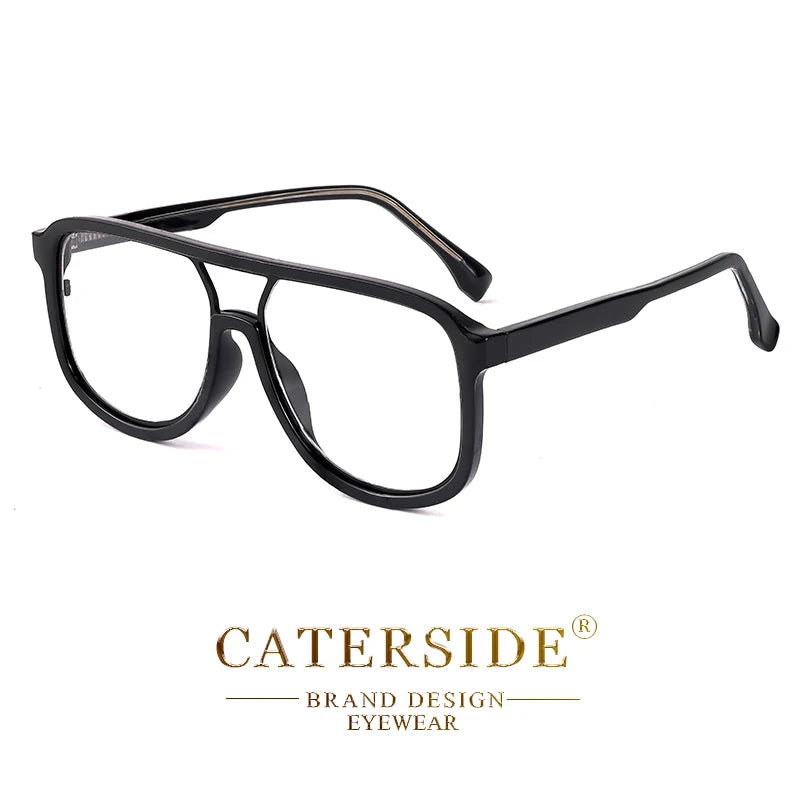 CATERSIDE Okulary Blokujące Niebieskie Światło Retro