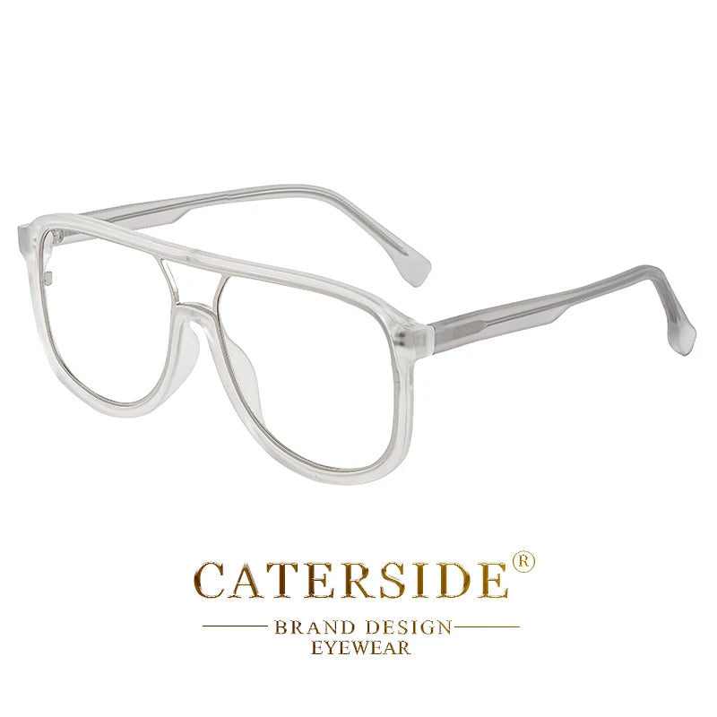 CATERSIDE Okulary Blokujące Niebieskie Światło Retro