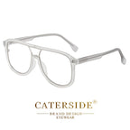 CATERSIDE Okulary Blokujące Niebieskie Światło Retro