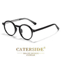 CATERSIDE Okulary Okrągłe Retro TR90 do Komputera