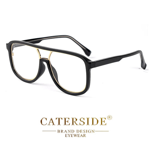 CATERSIDE Okulary Blokujące Niebieskie Światło Retro