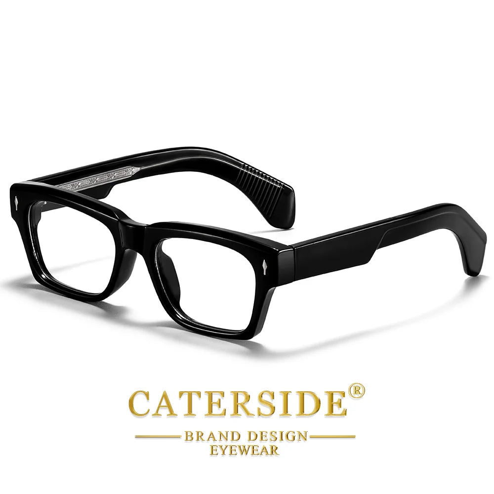 CATERSIDE Okulary Polaryzacyjne Kwadratowe Retro UV400